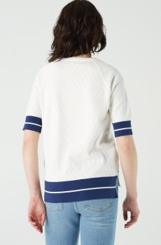 Lacoste светр жіночий з коротким рукавом