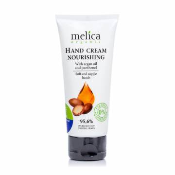 Питательный крем для рук Melica Organic с аргановым маслом и пaнтeнoлoм, 100 мл Питательный крем для рук Melica Organic с аргановым маслом и пaнтeнoлoм, 100 мл