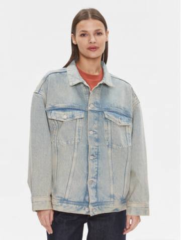 Tommy Jeans Джинсова куртка Daisy DW0DW16995 Голубий Oversize Tommy Jeans Джинсова куртка Daisy DW0DW16995 Голубий Oversize