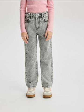 Reserved - Джинси straight fit - світло-сірий - 713CV-09J Reserved - Джинси straight fit - світло-сірий - 713CV-09J