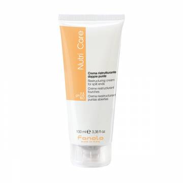 Крем для волос Fanola Nutri Care Restructuring Cream for Split Ends для посеченных кончиков, 100 мл Крем для волос Fanola Nutri Care Restructuring Cream for Split Ends для посеченных кончиков, 100 мл