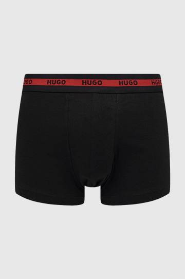 Боксеры HUGO 2- pack) мужские цвет чёрный Боксеры HUGO 2- pack) мужские цвет чёрный