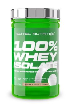 Протеин Scitec Nutrition 100% Whey Isolate Печенье с кремом, в порошке, 700 г