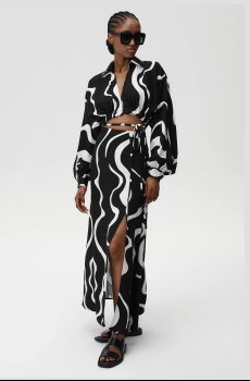 Рубашка с примесью льна Undress Code Mamma Mia Shirt