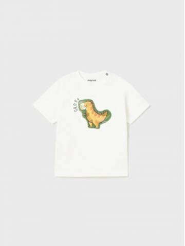 Mayoral Футболка 1028 Білий Regular Fit Mayoral Футболка 1028 Білий Regular Fit