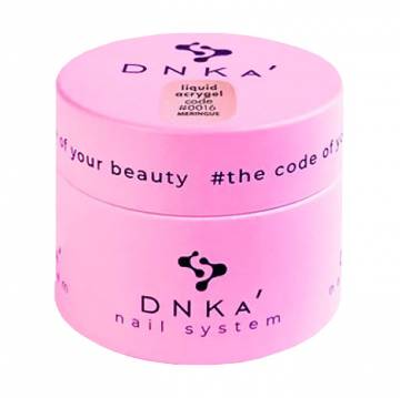 Жидкий акрил-гель для ногтей DNKa Liquid Acrygel 0016 Meringue, 15 мл Жидкий акрил-гель для ногтей DNKa Liquid Acrygel 0016 Meringue, 15 мл