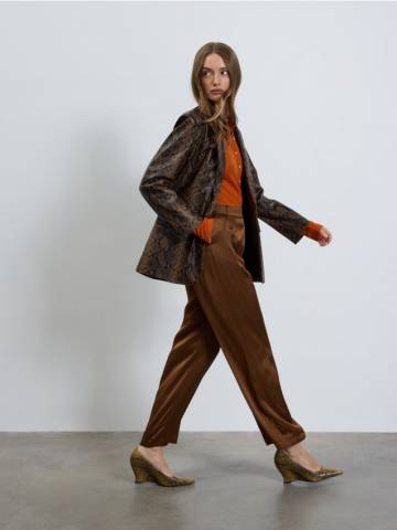 Reserved - Взуття на платформі з тваринним принтом - різнобарвний - 317GA-MLC