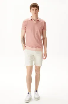 Мужские бежевые шорты Бежевый 50 Lacoste FH0413XFJ