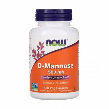 D-манноза NOW foods D-Mannose 500 мг, 120 капсул D-манноза NOW foods D-Mannose 500 мг, 120 капсул