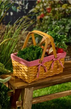 Плетений кошик для зберігання - бежевий