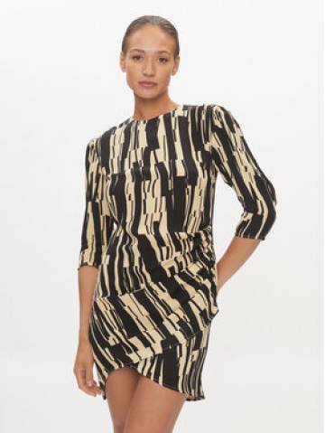 DKNY Коктейльна сукня D2A4B344 Чорний Regular Fit DKNY Коктейльна сукня D2A4B344 Чорний Regular Fit