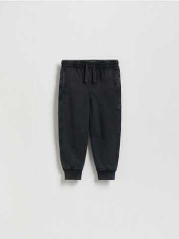 Reserved - Бавовняні джоггери - чорний - 179FI-99X