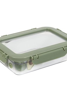 Контейнер Herevin Container-Green-Peach герметичный, 600 мл (161426-100)