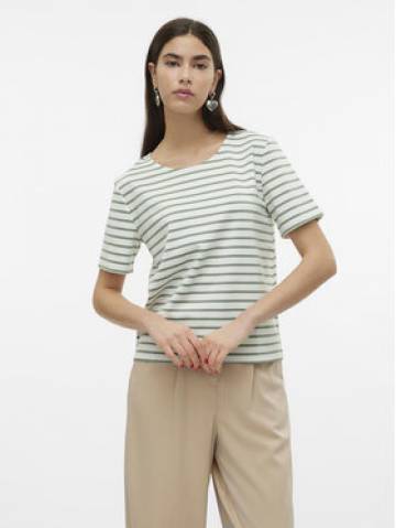 Vero Moda Футболка Abby 10304716 Зелений Regular Fit Vero Moda Футболка Abby 10304716 Зелений Regular Fit