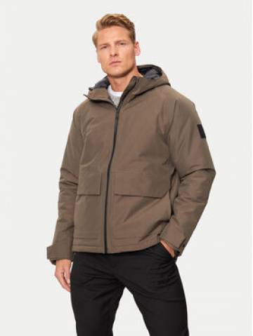Jack Wolfskin Дощовик Tempeltor A60205 Коричневий Regular Fit Jack Wolfskin Дощовик Tempeltor A60205 Коричневий Regular Fit