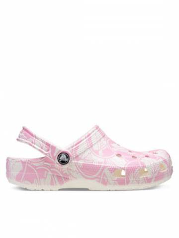 Crocs Шльопанці Classic Duke Print Clog K 210007 Рожевий Crocs Шльопанці Classic Duke Print Clog K 210007 Рожевий