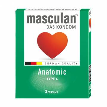 Презервативы Masculan Anatomic, 3 шт