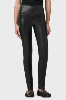 Женские черные леггинсы CORA Черный 10 AllSaints W049TB