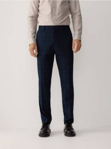 Reserved - Костюмні штани slim fit - темно-синій - YM408-59P Reserved - Костюмні штани slim fit - темно-синій - YM408-59P
