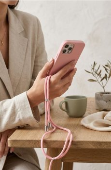 Чохол для iPhone 12/12 Pro - рожевий