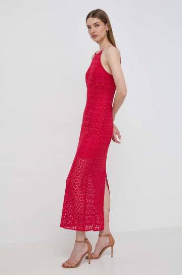 Платье Guess CARMEN цвет красный maxi прямое W4GK0K WG7W0 Платье Guess CARMEN цвет красный maxi прямое W4GK0K WG7W0