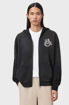 Мужское черное худи TERRA Черный M AllSaints M020NE