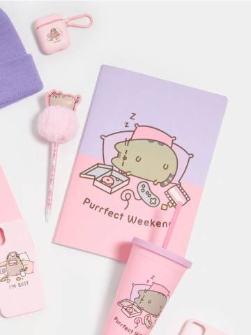 Зошит A4 в клітинку Pusheen the Cat - рожевий Зошит A4 в клітинку Pusheen the Cat - рожевий