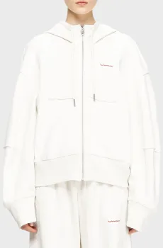 Женское белое худи HOD-NOR-RW Белый XS Diesel A22016 RQKCA