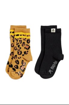 Детские носки Mini Rodini Leopard 2 шт