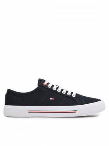 Tommy Hilfiger Кросівки Core Corporate Vulc Canvas FM0FM04560 Cиній