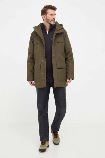 Куртка outdoor Jack Wolfskin Feldberg Hoody цвет чёрный Куртка outdoor Jack Wolfskin Feldberg Hoody цвет чёрный