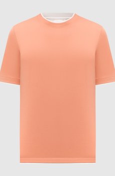 Футболка оранжевого цвета