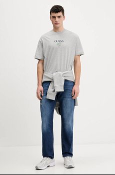 Хлопковая футболка Guess Jeans