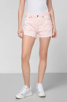 Женские розовые джинсовые шорты Розовый 24 Guess W1GD19.D4DQ3;DPK1