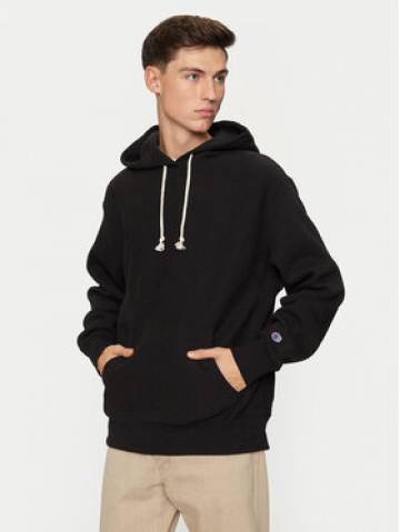 Champion Світшот 220705 Чорний Relaxed Fit Champion Світшот 220705 Чорний Relaxed Fit