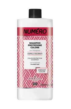 Шампунь Brelil Numero Colour Protection Shampoo с экстрактом граната, для защиты цвета волос, 1 л