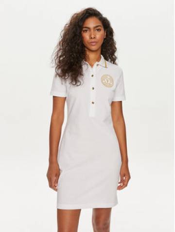 Versace Jeans Couture Повсякденна сукня 76HAOT03 Білий Regular Fit Versace Jeans Couture Повсякденна сукня 76HAOT03 Білий Regular Fit