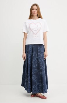 Хлопковая футболка Twinset