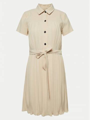 DKNY Сукня-сорочка DD4A1351 Бежевий Regular Fit DKNY Сукня-сорочка DD4A1351 Бежевий Regular Fit