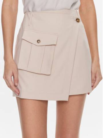 Herskind Cпідниця-міні Caroline 5012993 Бежевий Regular Fit Herskind Cпідниця-міні Caroline 5012993 Бежевий Regular Fit