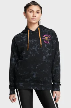 Женское черное худи Pjt Rck W Udrground Terry HD Черный S Under Armour 1382711-001