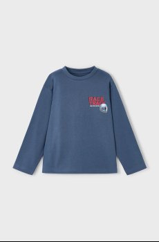 Хлопковый детский лонгслив Mayoral
