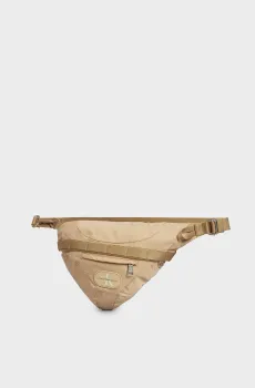 Мужская бежевая поясная сумка METAFORMS ROUNDED CB SLING38 Бежевый ONESIZE Calvin Klein K50K511733