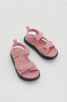 Reserved - Босоніжки зі штучної шкіри - рожевий - 642IX-30X