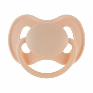 Пустышка латексная Canpol Babies Nude круглая, кремовая, от 6 до 1.5 года, 1 шт (23/224_cre)