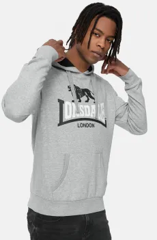 Мужское серое худи ULLAPOOL Серый XL Lonsdale 117370