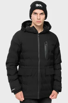 Мужская черная куртка Черный L Lonsdale 117488