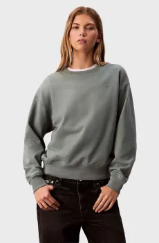 Женский оливковый свитшот TERRY Оливковый L Calvin Klein Jeans LV047B236G