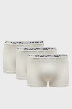 Мужские белые боксеры (3 шт) Белый XL Gant 900013003