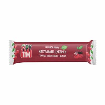 Натуральные конфеты Фрутiм Сочная вишня, 20 г Натуральные конфеты Фрутiм Сочная вишня, 20 г